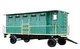 Mobile toilet van